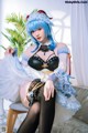 Cosplay Ying Tze 甘雨 Ganyu Maid