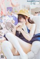 Coser @ 桜 桃 喵 Vol.085: 桜 桃 未熟 3 奶 桃桃 (102 photos)